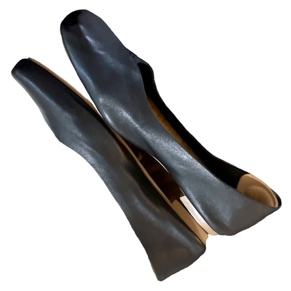 KORKS Padilla Slip On Comfort Leather Square Toe Flats - Picture 7 of 12